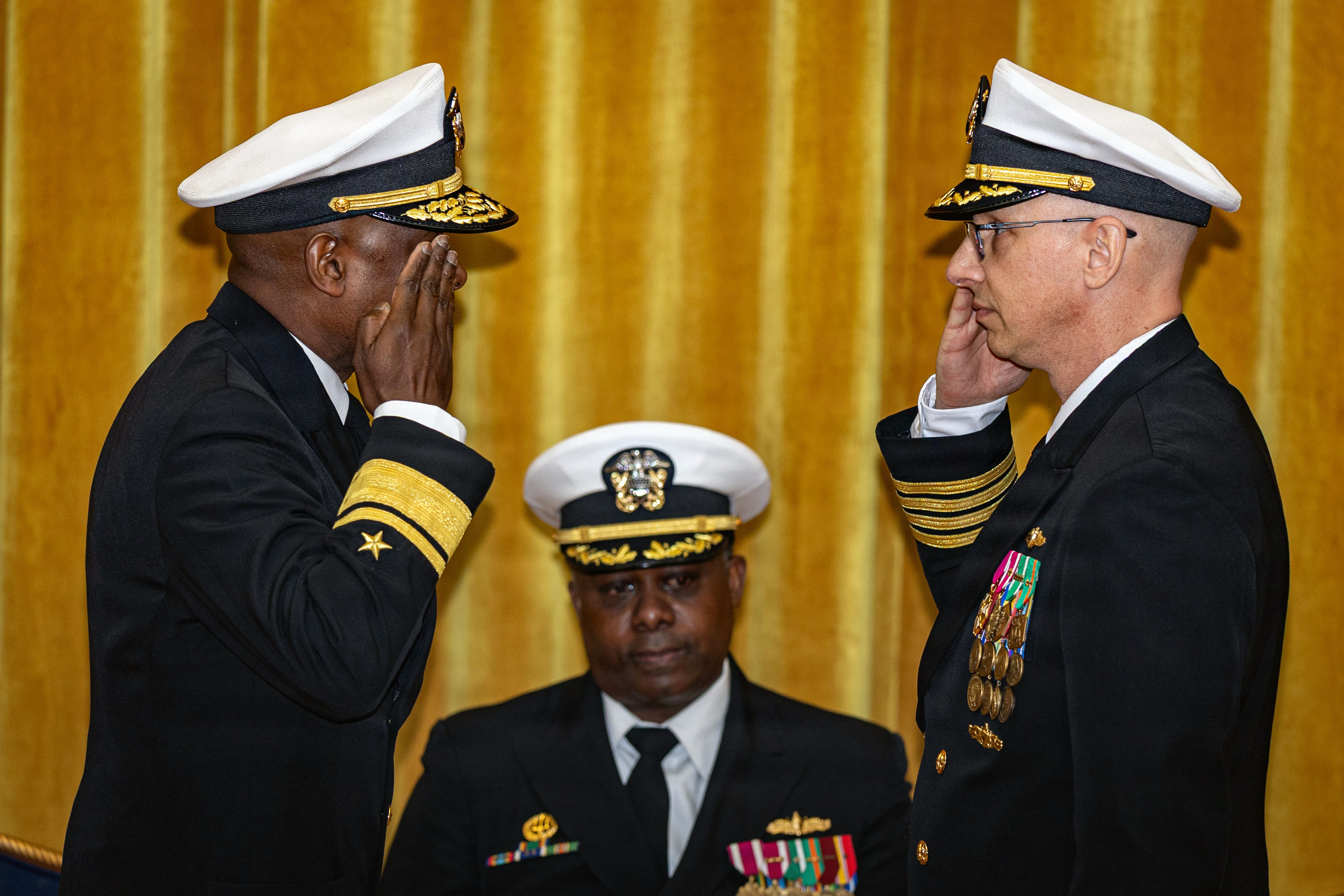 Captain Bryan Kupyar Assumes Command of Naval Support Activity Maine